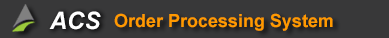 ACS Order Processing System